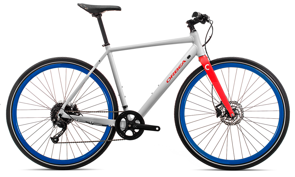 Фотографія Велосипед Orbea Carpe 20 (2020) 2020 Біло-червоний